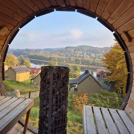 Ostrzycki Las Domki Nad Jeziorem -Balia-Sauna-Prywatny Pomost Pierszczewo Экстерьер фото