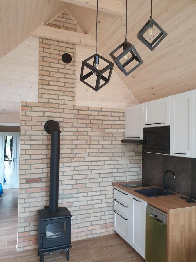Ostrzycki Las Domki Nad Jeziorem -Balia-Sauna-Prywatny Pomost Pierszczewo Экстерьер фото