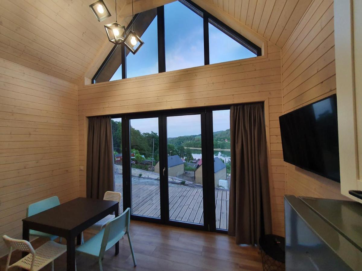 Ostrzycki Las Domki Nad Jeziorem -Balia-Sauna-Prywatny Pomost Pierszczewo Экстерьер фото