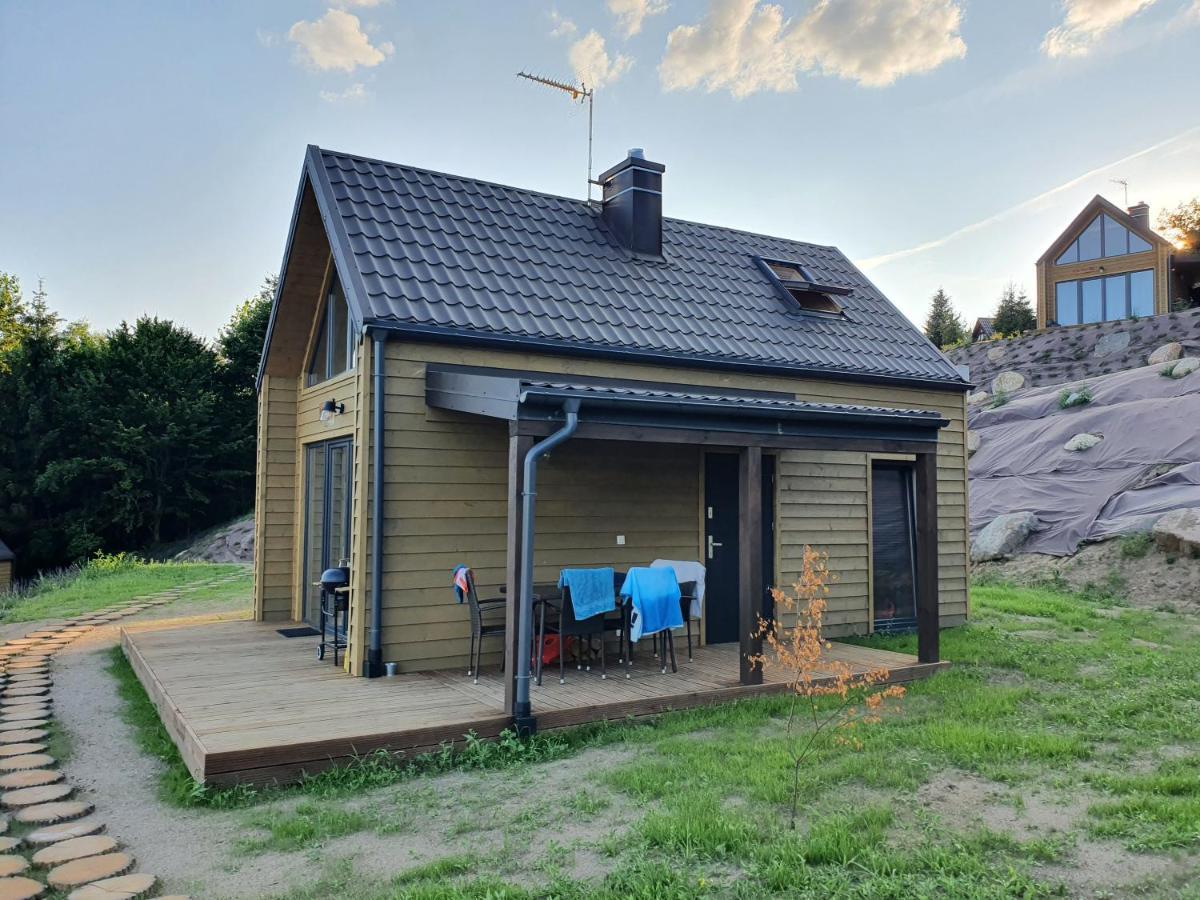 Ostrzycki Las Domki Nad Jeziorem -Balia-Sauna-Prywatny Pomost Pierszczewo Экстерьер фото
