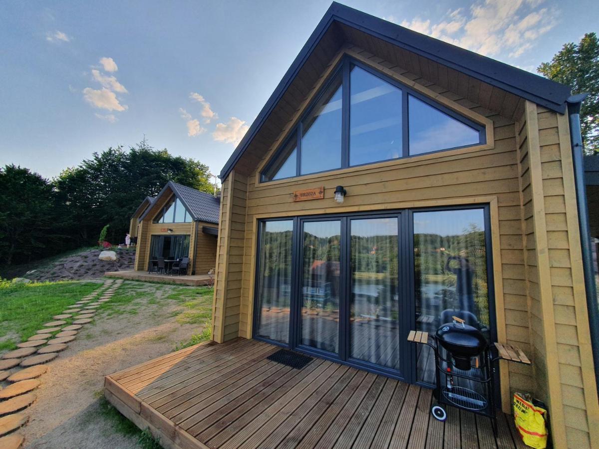 Ostrzycki Las Domki Nad Jeziorem -Balia-Sauna-Prywatny Pomost Pierszczewo Экстерьер фото