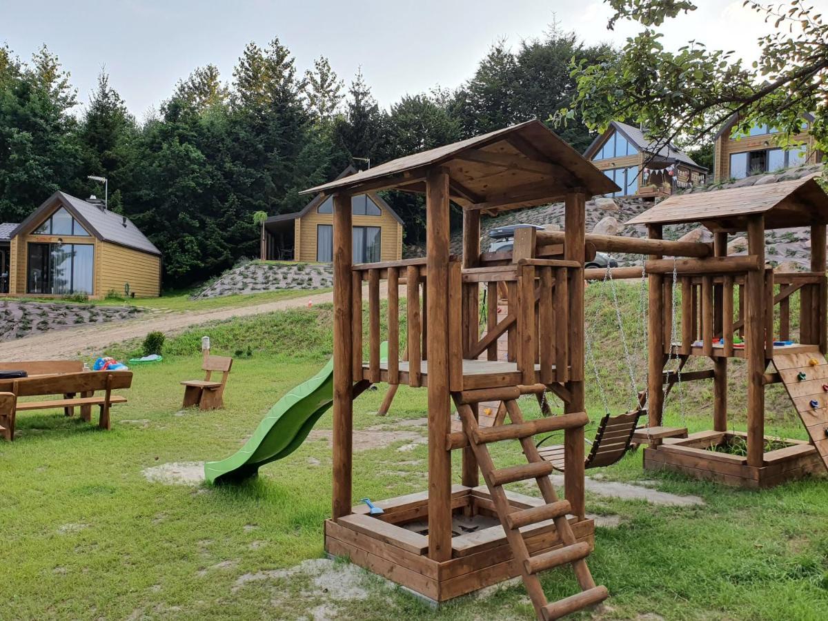 Ostrzycki Las Domki Nad Jeziorem -Balia-Sauna-Prywatny Pomost Pierszczewo Экстерьер фото