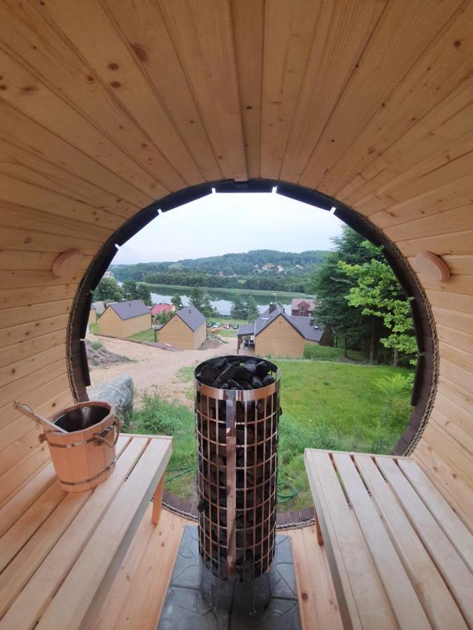 Ostrzycki Las Domki Nad Jeziorem -Balia-Sauna-Prywatny Pomost Pierszczewo Экстерьер фото