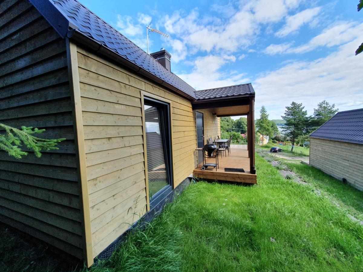 Ostrzycki Las Domki Nad Jeziorem -Balia-Sauna-Prywatny Pomost Pierszczewo Экстерьер фото